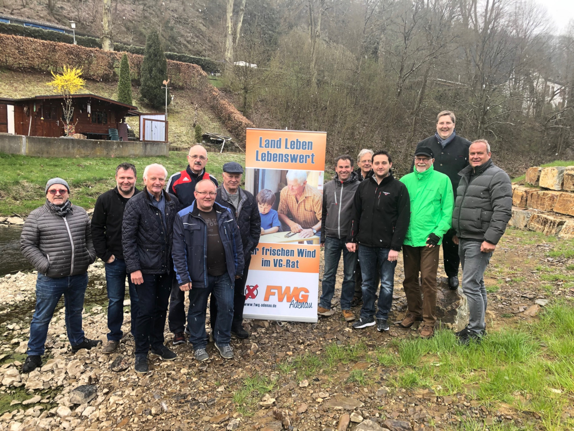 FWG Adenau will am Trierbach ein Frühwarnsystem bei Starkregen installieren